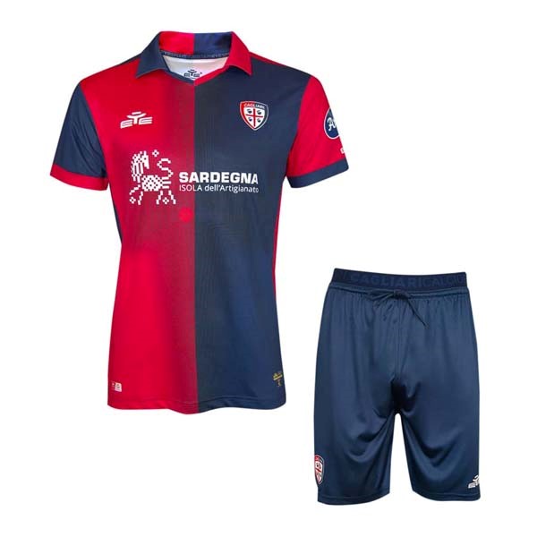 Camiseta Cagliari Calcio Primera equipo Niño 2023-24